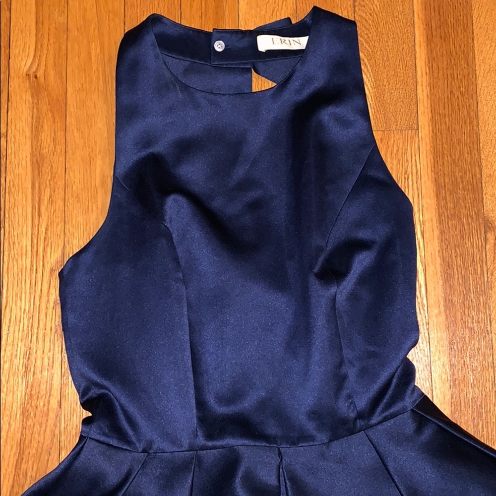 Blue party dress - Picture 2 of 3